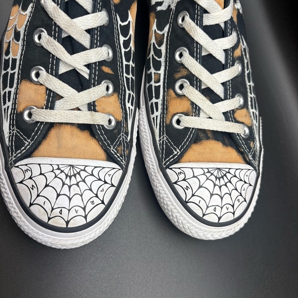 Converse Limited Edition Paradise Black High Tops, Men’s 11, Women’s 13 - Picture 2 of 13